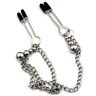 lesbian nipple clamps|MS.